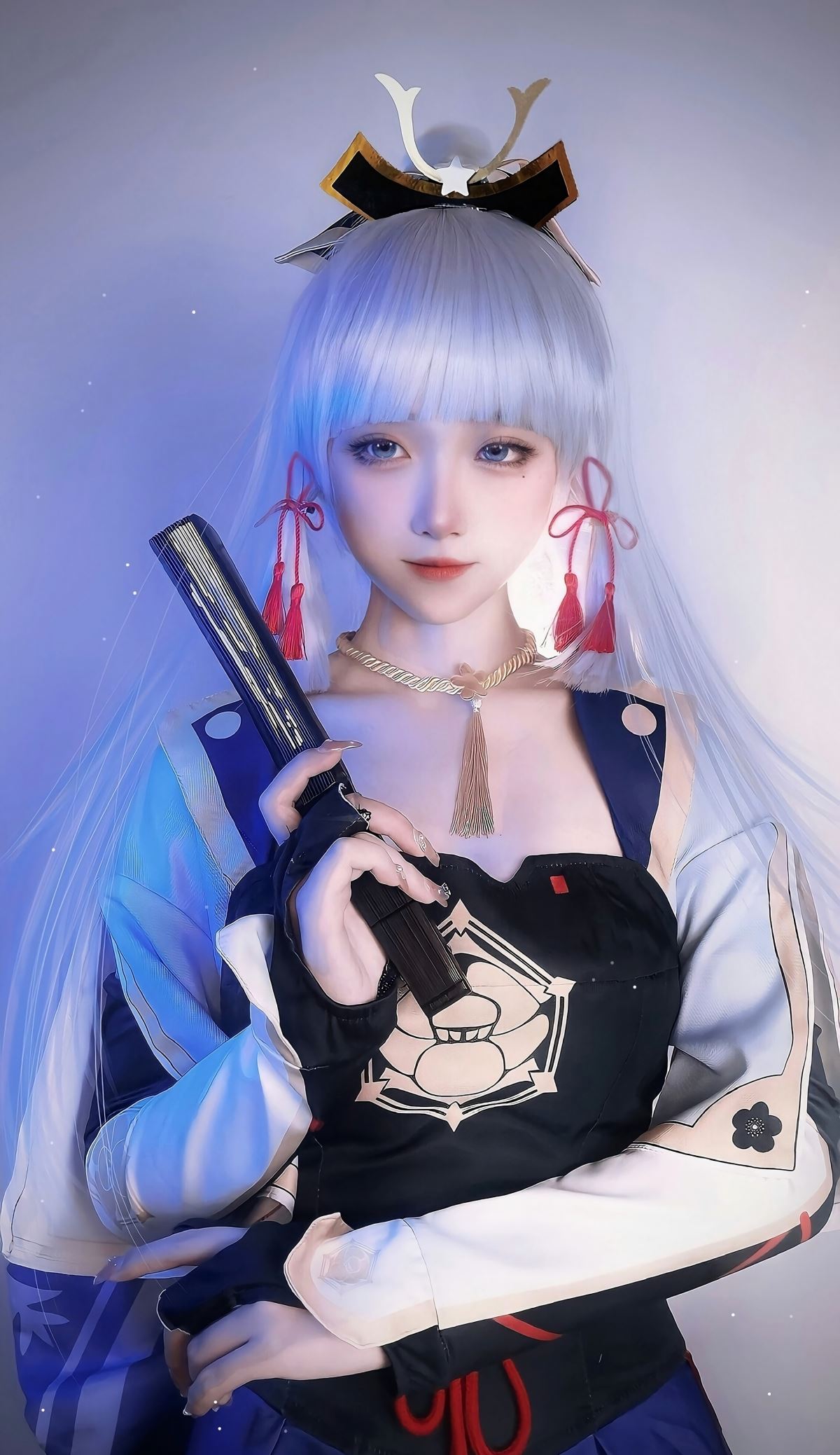 神里绫华 cosplay原神4k手机壁纸